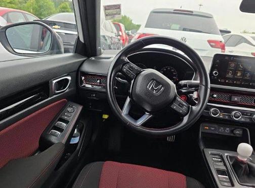 Platinum White Pearl 2023 Honda Civic Si Base