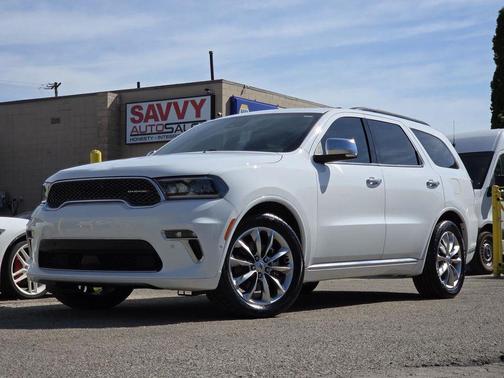 White Knuckle Clearcoat 2022 Dodge Durango Citadel RWD