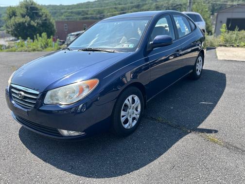 Blue 2009 Hyundai ELANTRA GLS