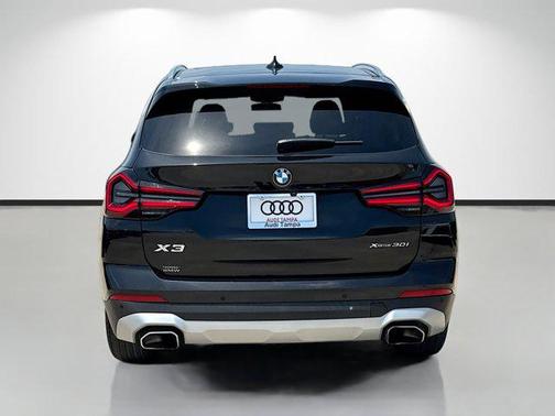 Black Sapphire Metallic 2022 BMW X3 xDrive30i