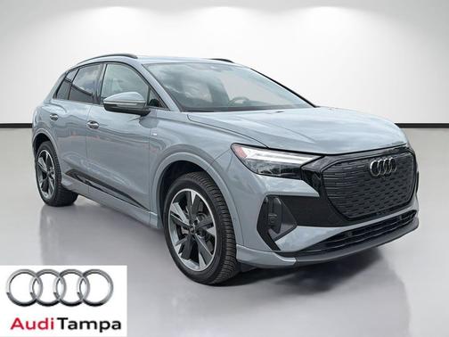 Pebble Gray 2023 Audi Q4 e-tron Premium Plus 50 quattro