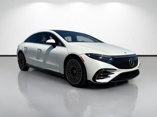 Polar White 2022 Mercedes-Benz EQS 450+ 4MATIC
