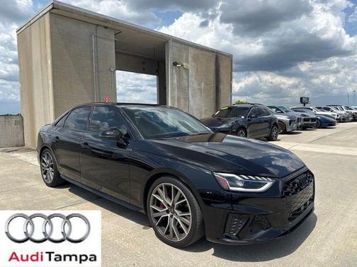 Mythos Black Metallic 2023 Audi S4 Premium Plus TFSI quattro Tiptronic