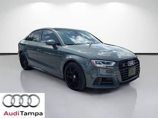 Daytona Gray Pearl Effect 2018 Audi S3 2.0T Premium Plus