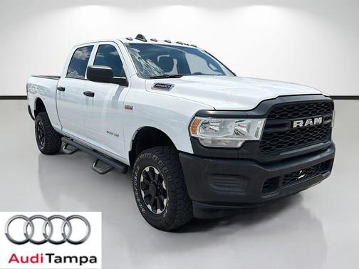 Bright White Clearcoat 2021 RAM 2500 Tradesman Crew Cab 4x4 6'4' Box