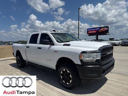 Bright White Clearcoat 2021 RAM 2500 Tradesman Crew Cab 4x4 6'4' Box