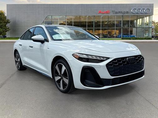 Glacier White Metallic 2026 Audi A5 Premium Plus TFSI quattro S tronic