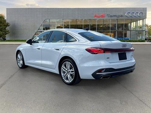 Glacier White Metallic 2026 Audi A5 Premium TFSI quattro S tronic
