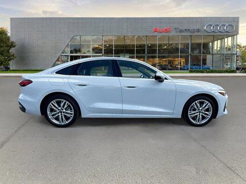 Glacier White Metallic 2026 Audi A5 Premium TFSI quattro S tronic