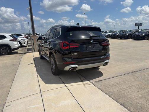 Jet Black 2023 BMW X3 sDrive30i