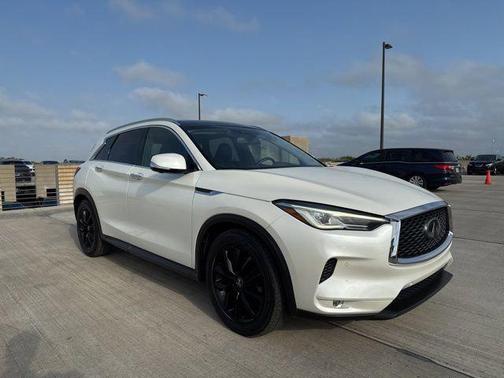 Majestic White 2019 INFINITI QX50 ESSENTIAL