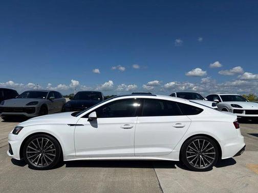 Arkona White 2024 Audi A5 Sportback Premium Plus