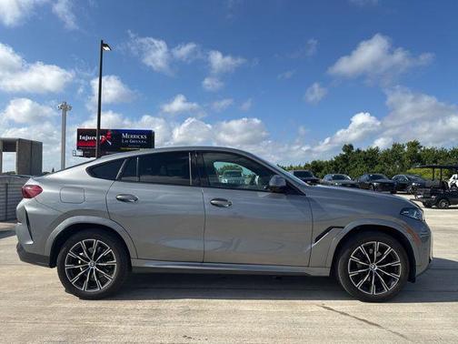 Dravit Gray Metallic 2025 BMW X6 xDrive40i