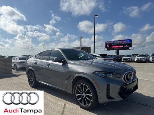 Dravit Gray Metallic 2025 BMW X6 xDrive40i