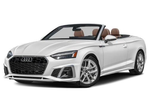 Glacier White Metallic/Black Roof 2024 Audi A5 45 S line Premium Plus