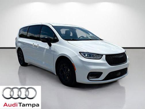 Bright White Clearcoat 2024 Chrysler Pacifica Hybrid S Appearance Pkg