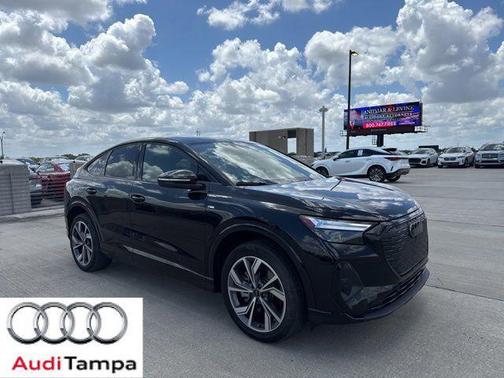 Mythos Black Metallic 2023 Audi Q4 e-tron Sportback Premium Plus 50 quattro