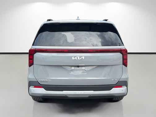 Ceramic Silver 2025 Kia Carnival Hybrid EX
