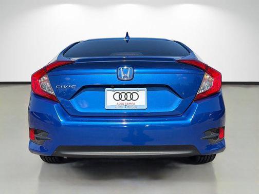 Blue 2017 Honda Civic EX-T