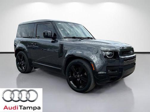 Carpathian Grey Premium Metallic 2023 Land Rover Defender 90 Carpathian Edition