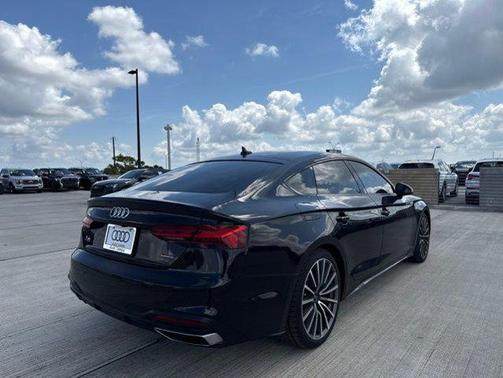Black Metallic 2023 Audi A5 Sportback Premium Plus