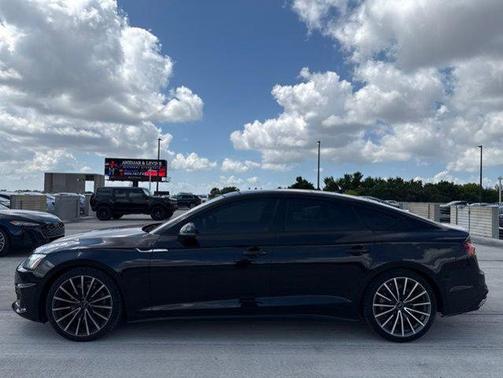Black Metallic 2023 Audi A5 Sportback Premium Plus