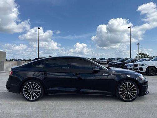 Black Metallic 2023 Audi A5 Sportback Premium Plus