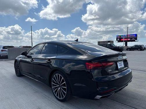 Black Metallic 2023 Audi A5 Sportback Premium Plus