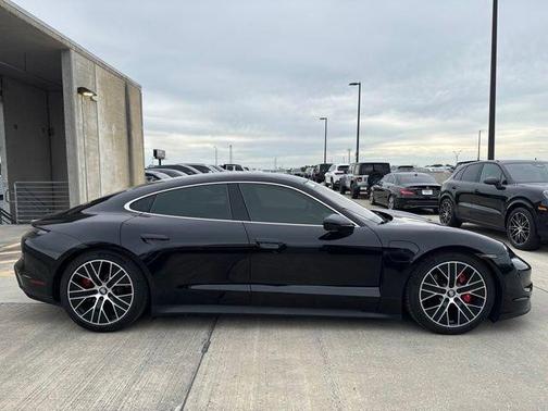 Black 2020 Porsche Taycan 4S