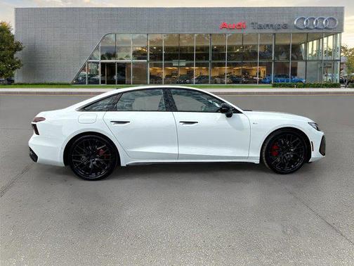 Glacier White Metallic 2026 Audi A6 Prestige quattro S tronic