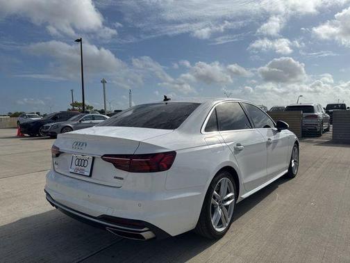 Ibis White 2023 Audi A4 45 S line Premium Plus