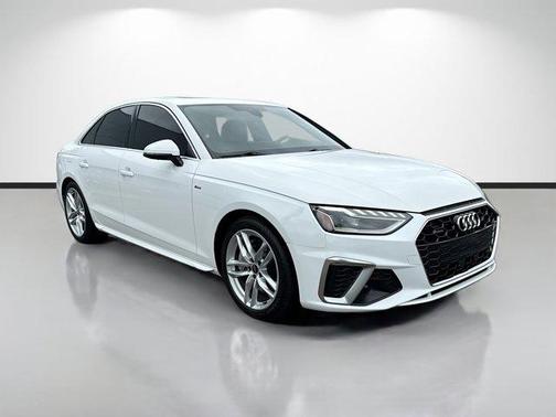 Ibis White 2023 Audi A4 45 S line Premium Plus