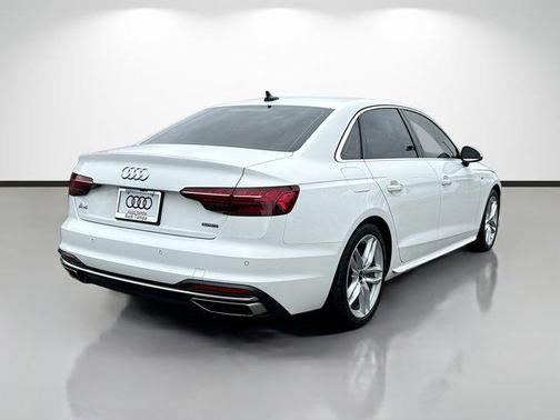 Ibis White 2023 Audi A4 45 S line Premium Plus