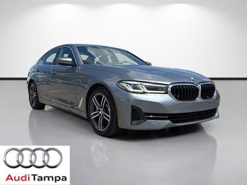 Bluestone Metallic 2021 BMW 530 530i