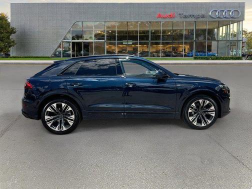 Waitomo Blue Metallic 2026 Audi Q8 55 Premium Plus