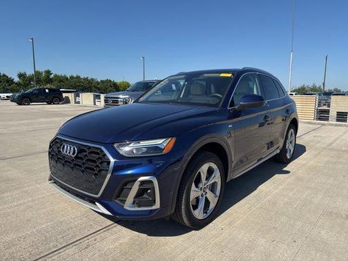 Blue Metallic 2023 Audi Q5 45 S line Premium Plus