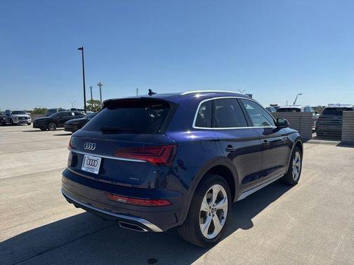 Blue Metallic 2023 Audi Q5 45 S line Premium Plus