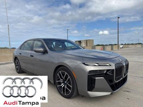Oxide Grey Metallic 2023 BMW 760 i xDrive