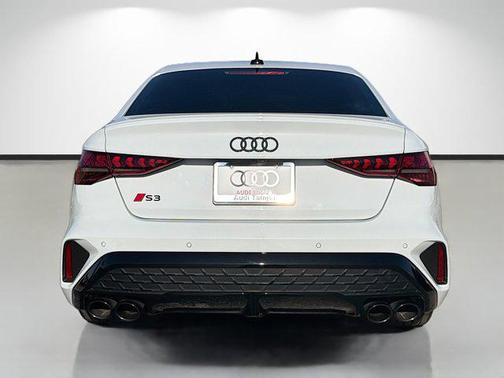 Glacier White Metallic 2025 Audi S3 Premium Plus TFSI quattro S tronic