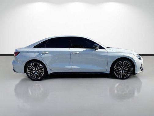 Glacier White Metallic 2025 Audi S3 Premium Plus TFSI quattro S tronic