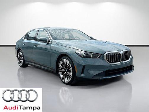 Green Metallic 2024 BMW 530 530i