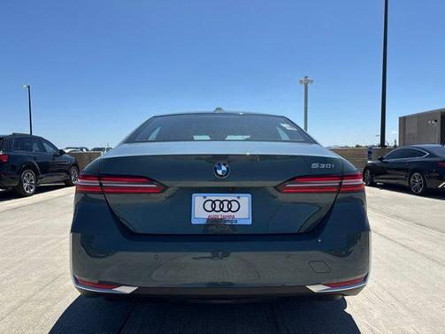 Green Metallic 2024 BMW 530 530i
