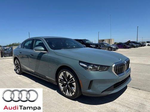 Green Metallic 2024 BMW 530 530i