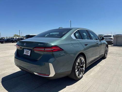 Green Metallic 2024 BMW 530 530i