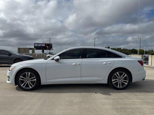 Glacier White Metallic 2023 Audi A6 45 Premium Plus