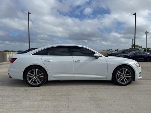 Glacier White Metallic 2023 Audi A6 45 Premium Plus