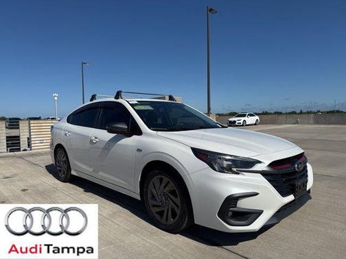 Crystal White Pearl 2024 Subaru Legacy Sport