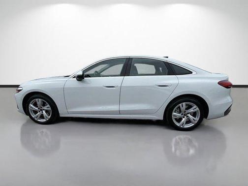 Glacier White Metallic 2025 Audi A5 Premium TFSI quattro S tronic