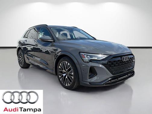 Magnet Gray 2024 Audi Q8 e-tron Prestige
