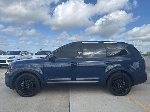 Midnight Lake Blue 2023 Kia Telluride EX X-Line